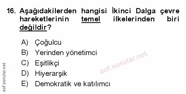 Soru 16