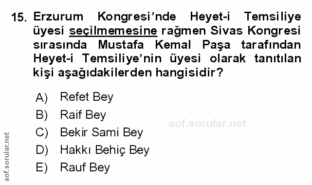 Soru 15
