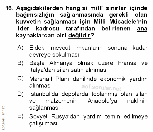Soru 16