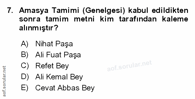 Soru 7