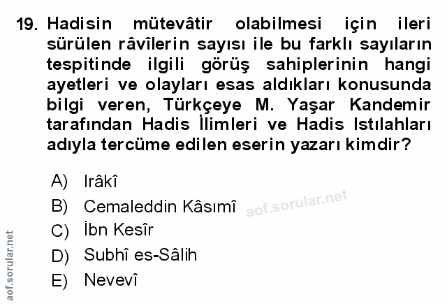 Soru 19