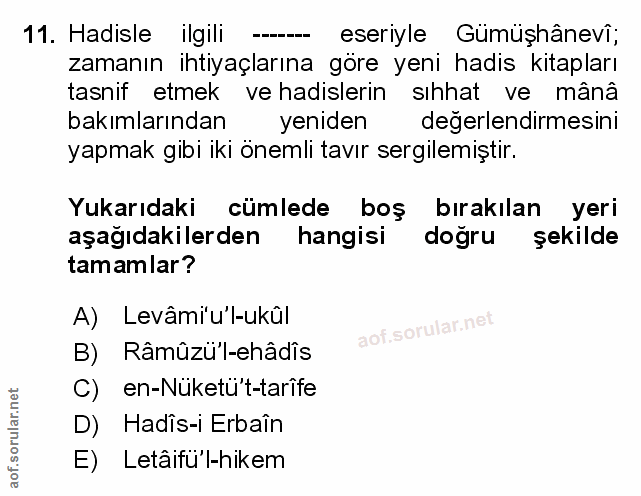 Soru 11