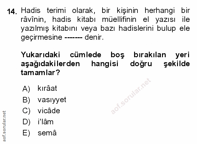 Soru 14