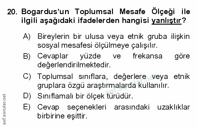 Soru 20