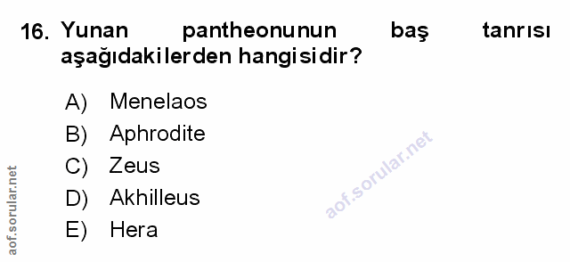 Soru 16