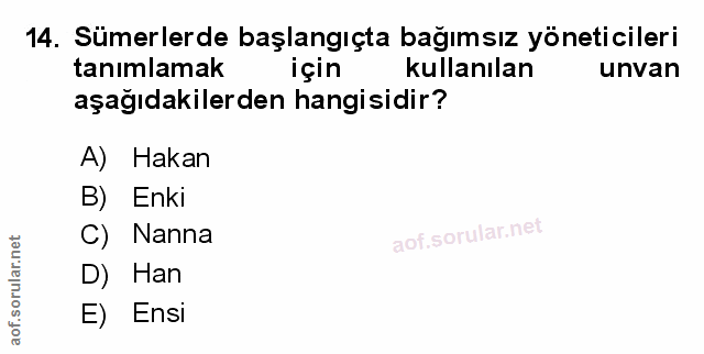 Soru 14