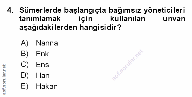 Soru 4