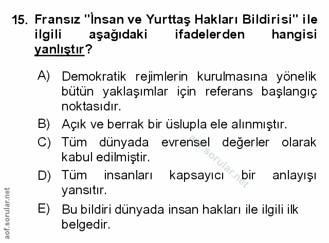 Soru 15
