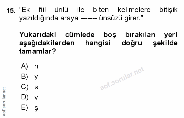 Soru 15