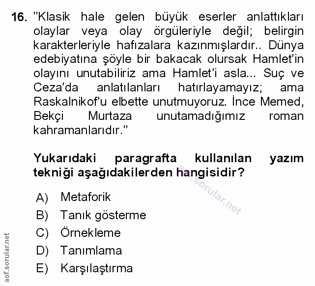 Soru 16