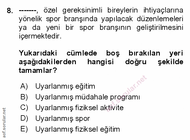 Soru 8