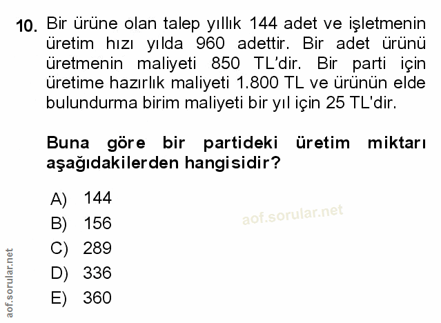 Soru 10