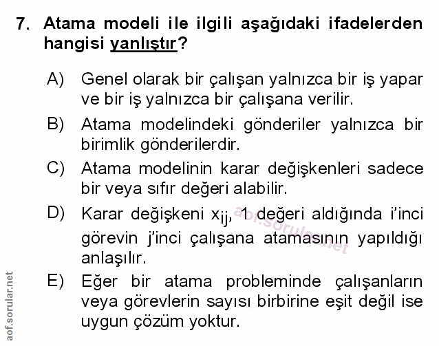 Soru 7