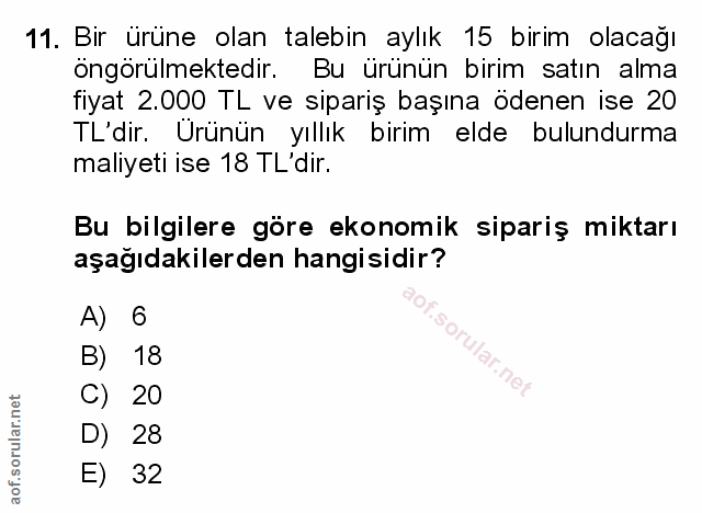 Soru 11