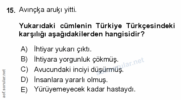 Soru 15