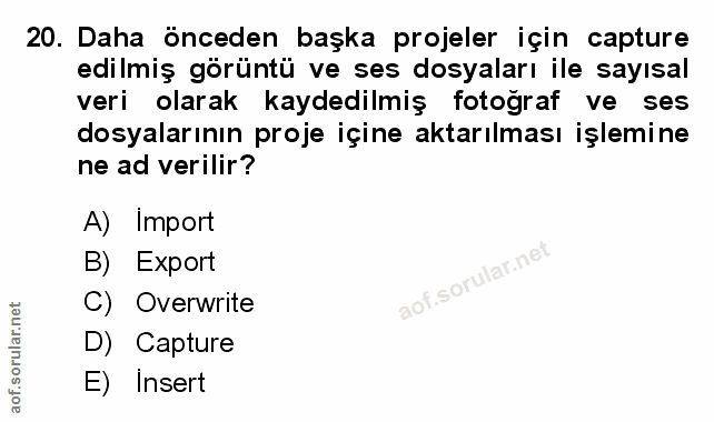 Soru 20