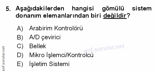 Soru 5