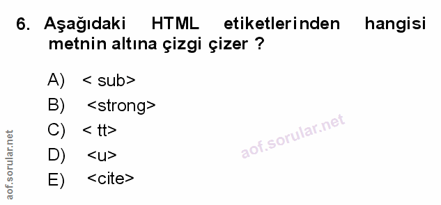 Soru 6