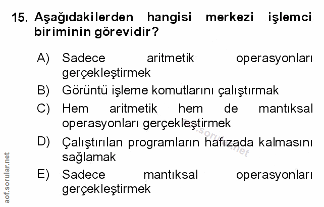 Soru 15