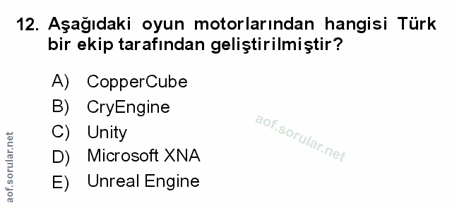 Soru 12