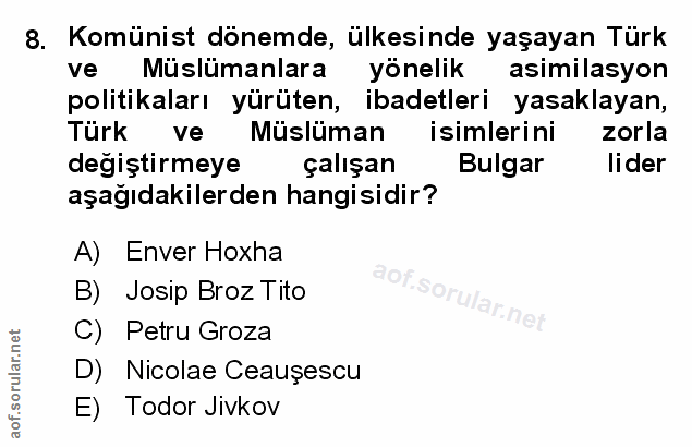 Soru 8