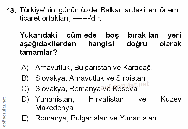 Soru 13