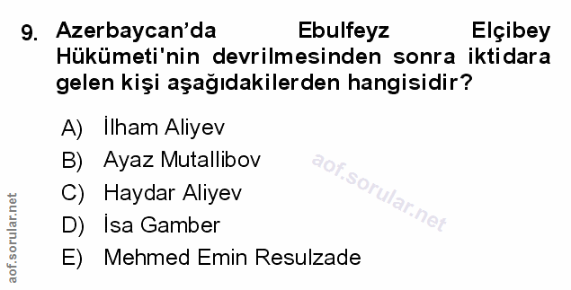Soru 9