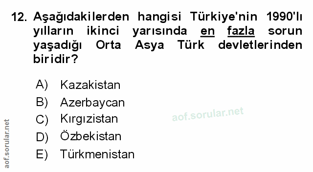 Soru 12