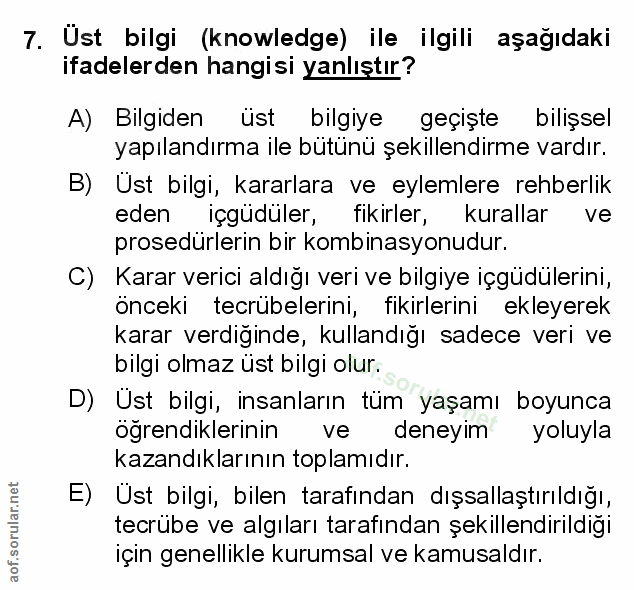 Soru 7