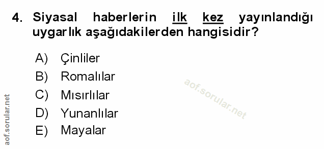 Soru 4