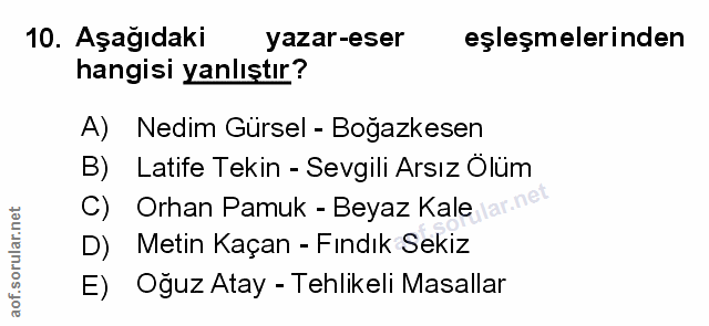 Soru 10