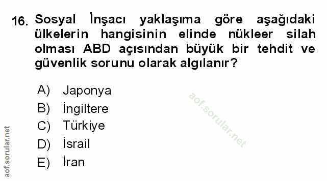 Soru 16