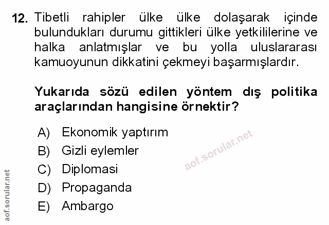 Soru 12