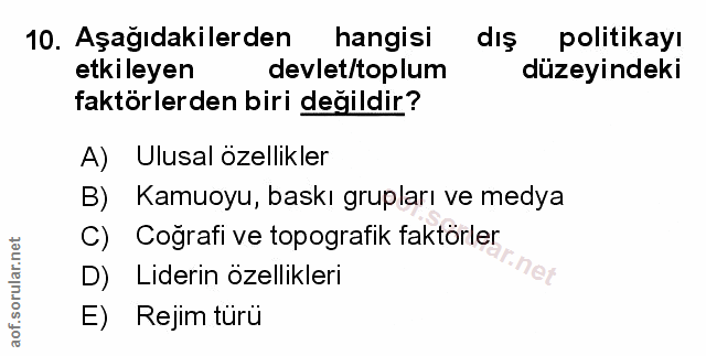 Soru 10