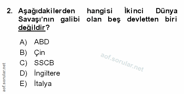 Soru 2