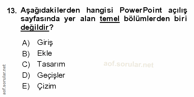 Soru 13