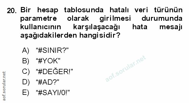 Soru 20