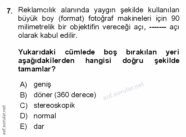 Soru 7