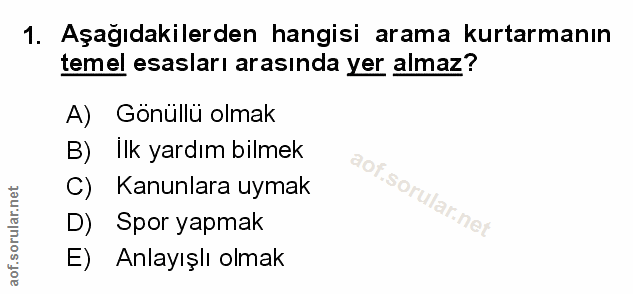 Soru 1