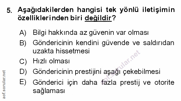 Soru 5