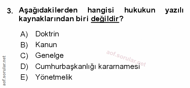 Soru 3
