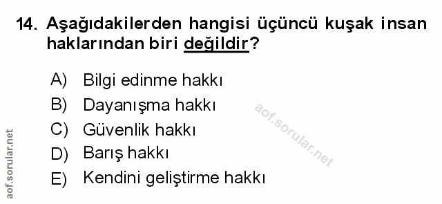 Soru 14