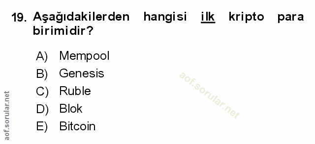 Soru 19