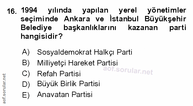 Soru 16