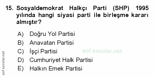 Soru 15