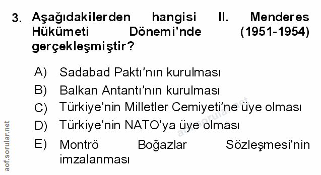 Soru 3