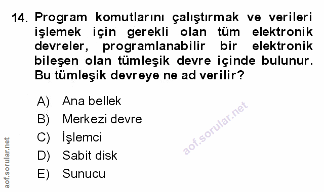 Soru 14