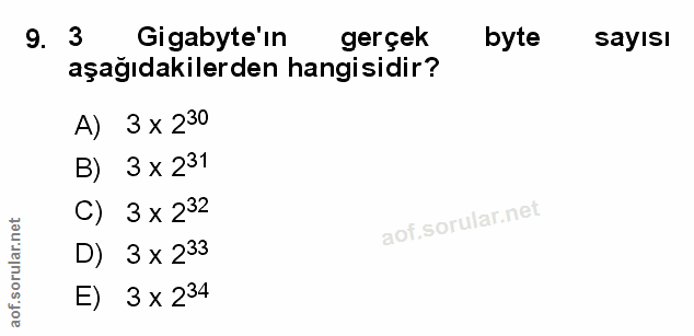 Soru 9