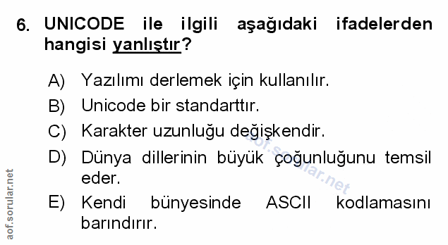 Soru 6
