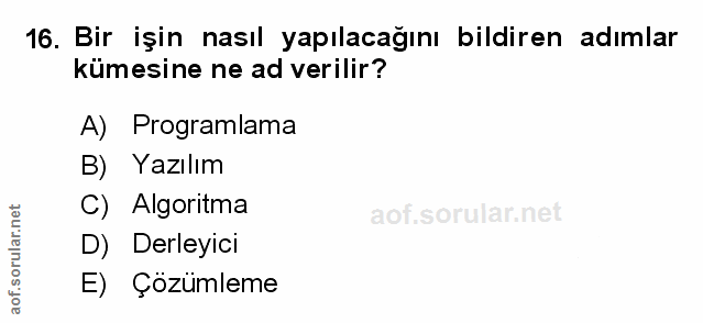 Soru 16